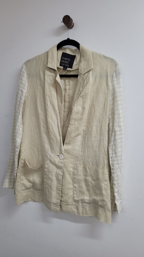 Beige Twenty 7 names Linen blazer, S