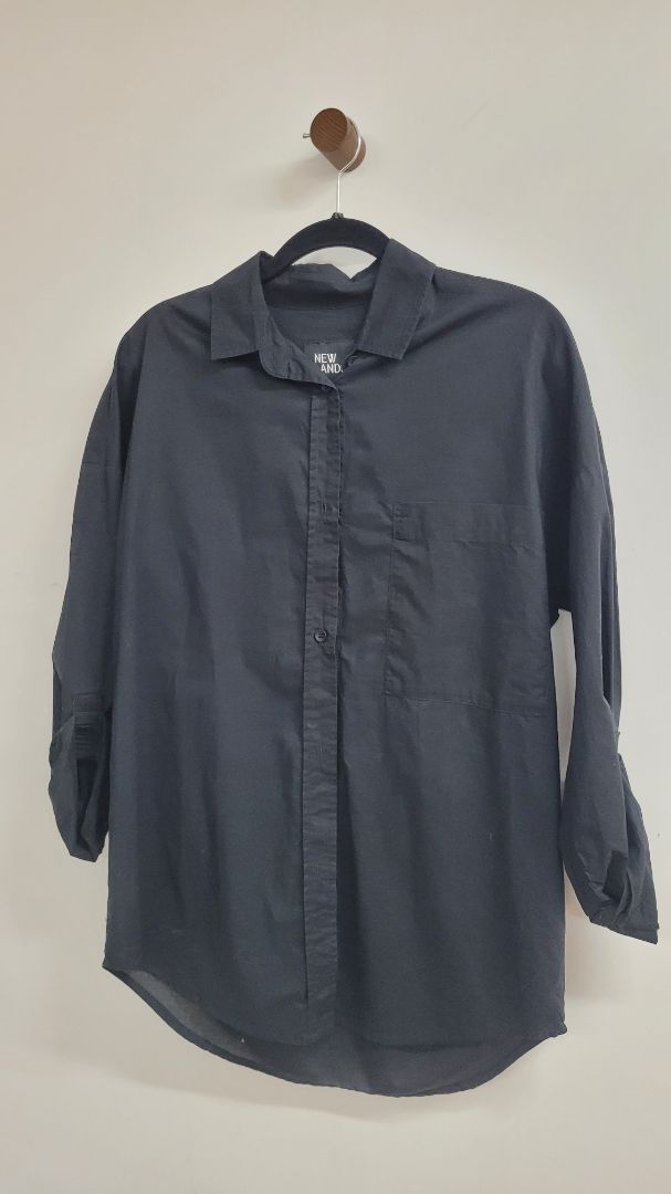 Black New lands Shirt, XS