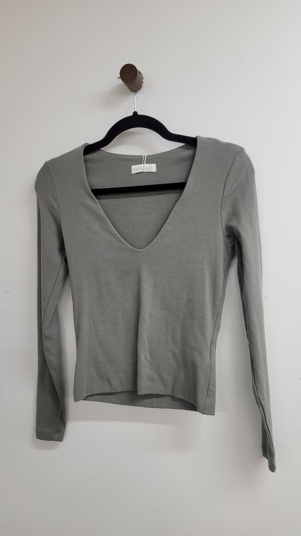 Sage green kookai Long Sleeve Top, 12