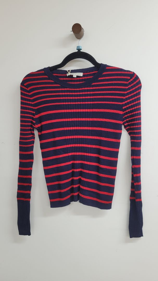 blue,red Veronika maine Long Sleeve Top, S