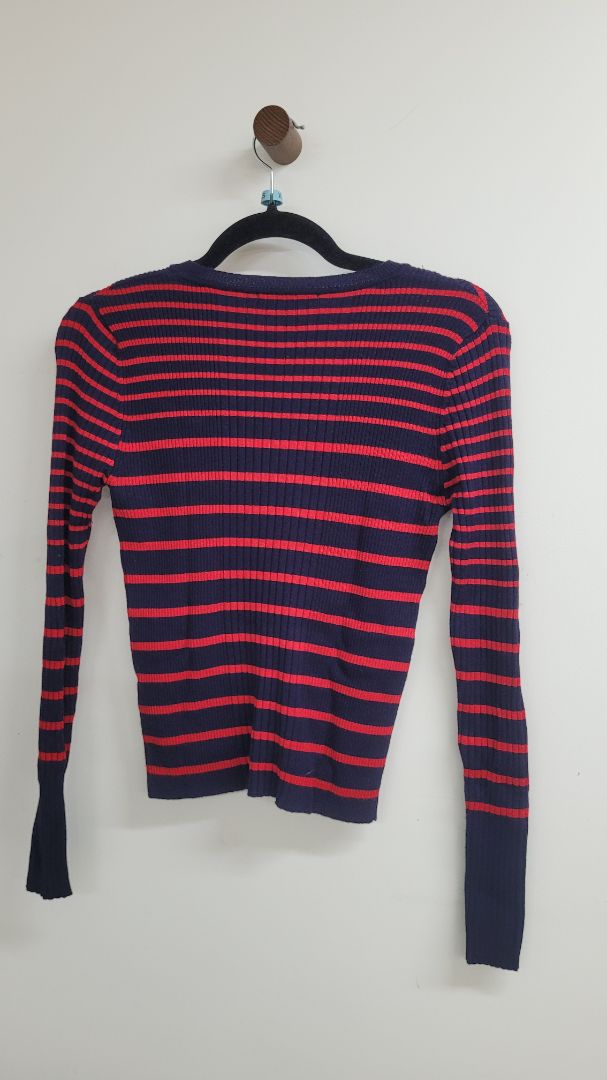 blue,red Veronika maine Long Sleeve Top, S