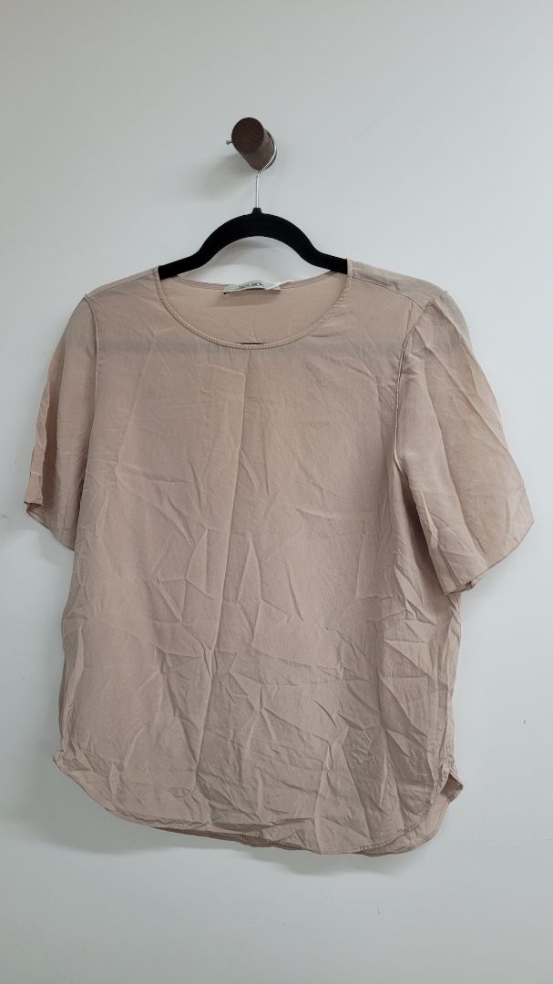 Pink Jac + Jack Short Sleeve Top, S