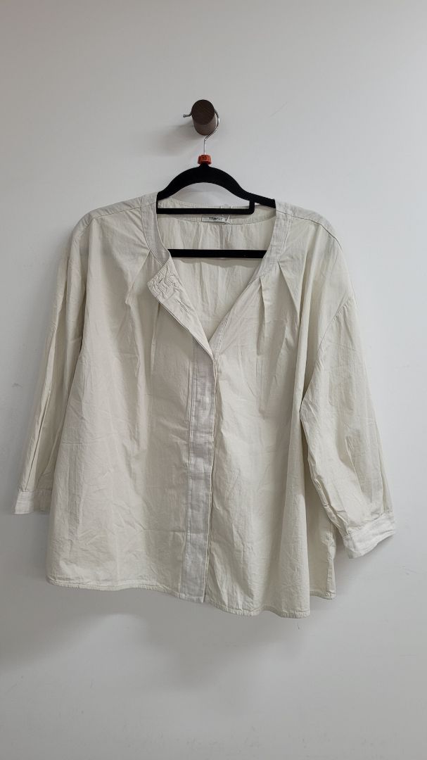 Beige Transit Long Sleeve Top, S