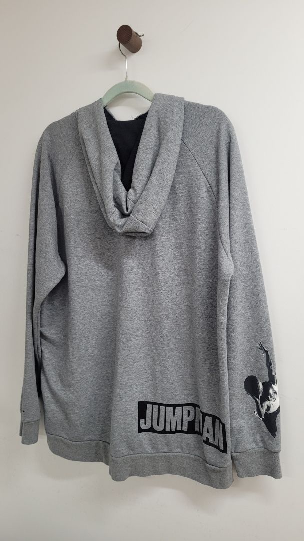 Grey Jordan Hoodie, XL