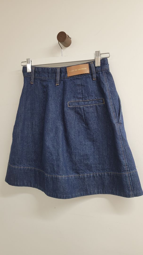 Blue Scanlan Theodore denim, XS