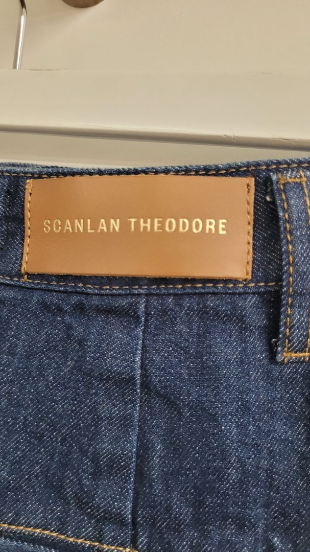 Blue Scanlan Theodore denim, XS