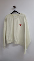 Cream Jac cadeaux Long Sleeve Top, XL