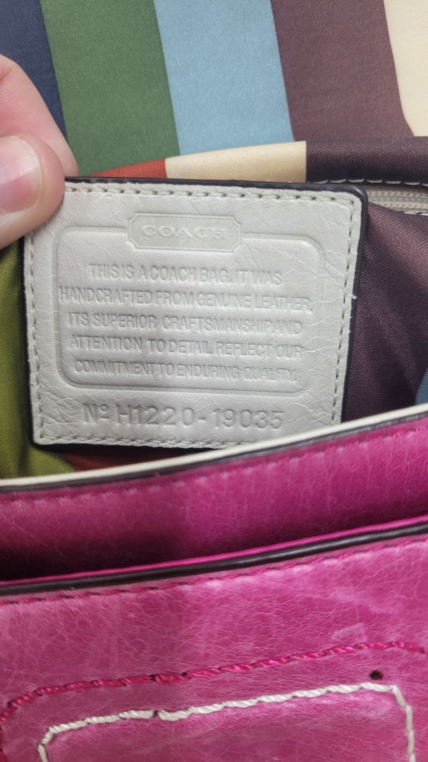 pink Coach bags