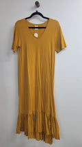 mustard Kowtow Dress, xxs