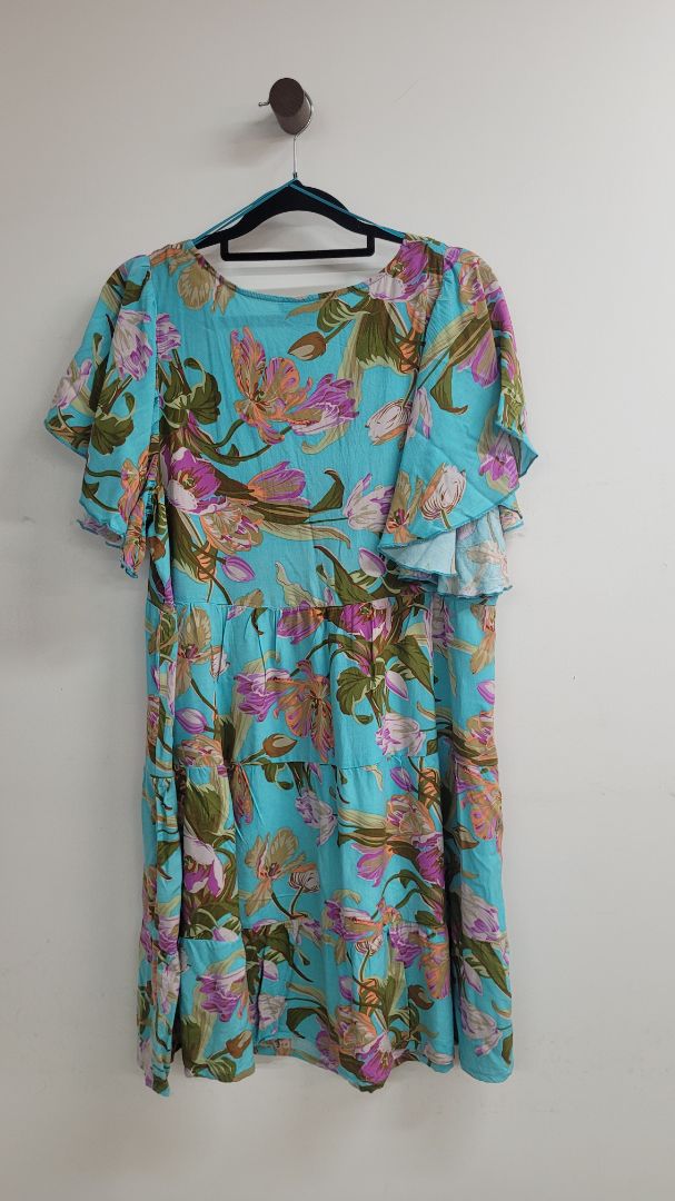 blue,green,pink Coco&belle Dress, S
