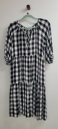 black,white Bee maddison Dress, 10