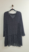 black with purple dots Decjuba Dress, 10