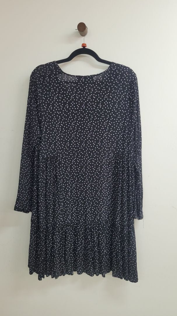 black with purple dots Decjuba Dress, 10
