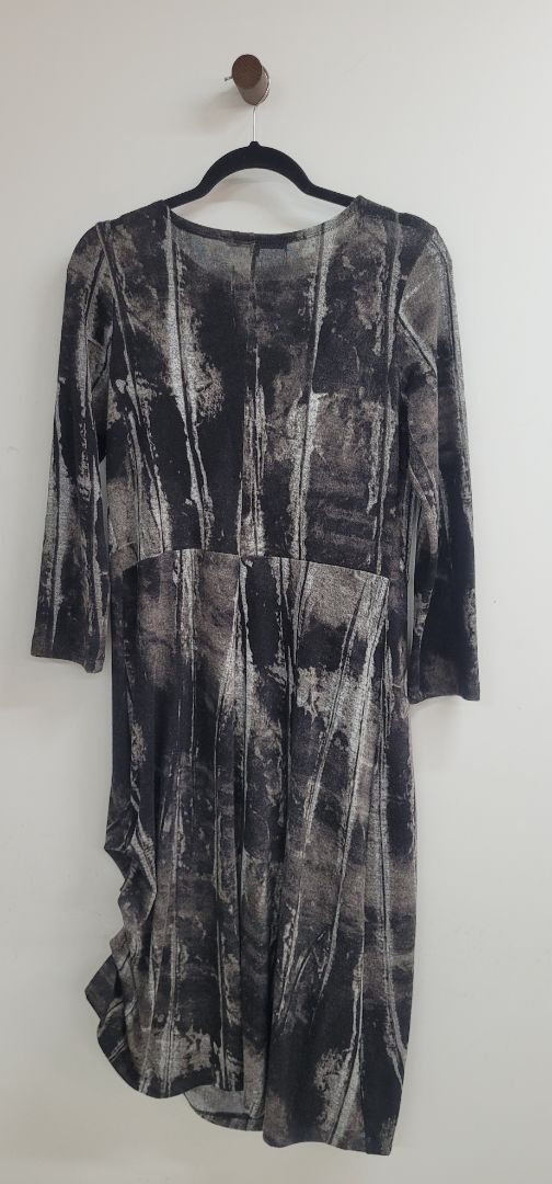 Grey black Megan Salmon Dress, 10