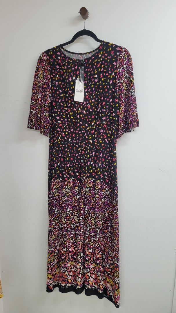 Black purple Sass Dress, 10