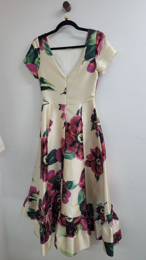 Beige with purple flowers Trelise Cooper Dress, 6