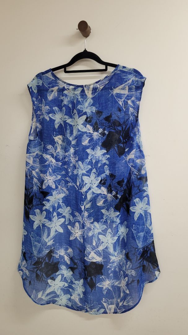 Blue Repertoire Short Sleeve Top, 10