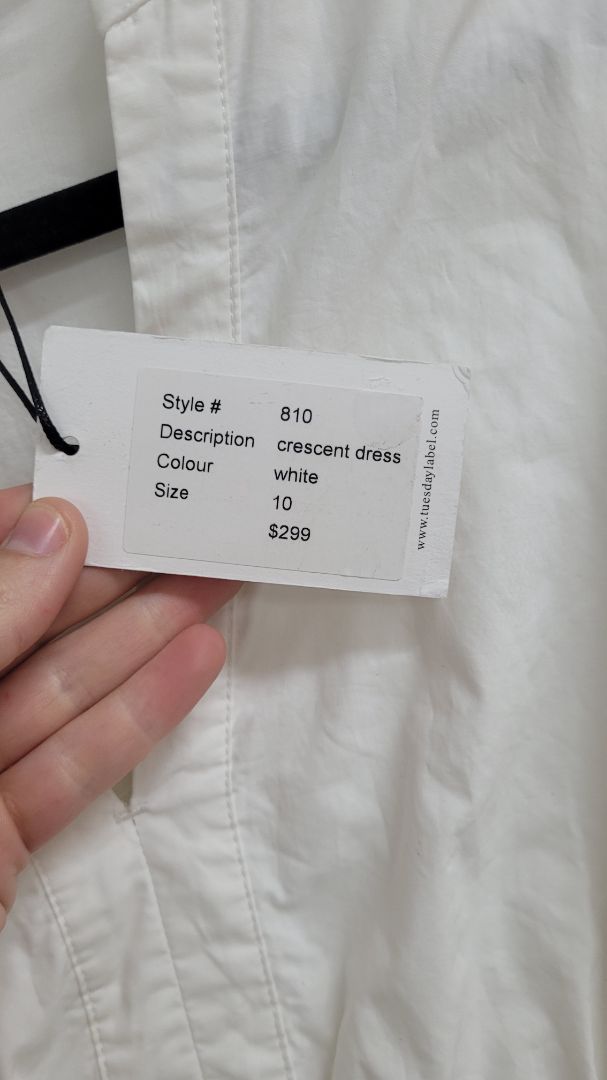 White Tuesday Dress, 10