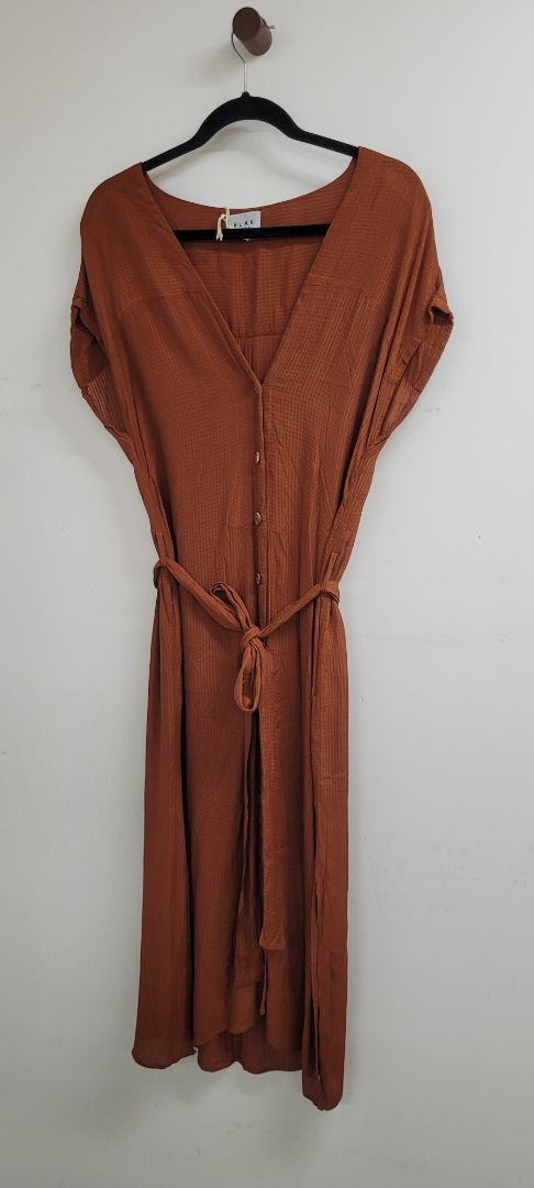 Rust Blak Love Dress, 10