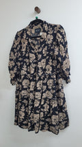 black,cream blak Dress, 12