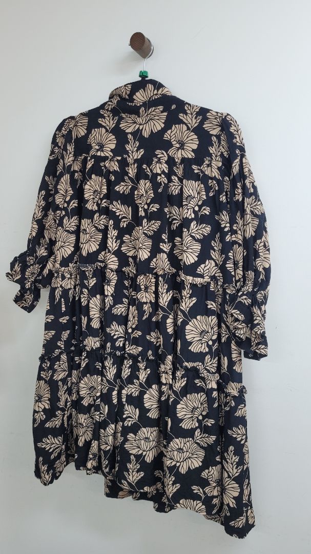 black,cream blak Dress, 12