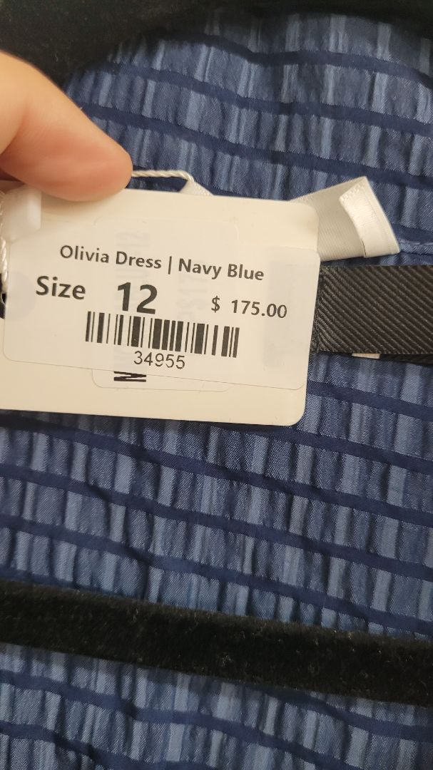 Blue Mimoso Dress, 12