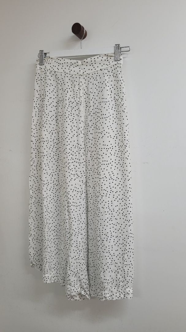 White with black spots Bec & Bridge Pants, AU6
