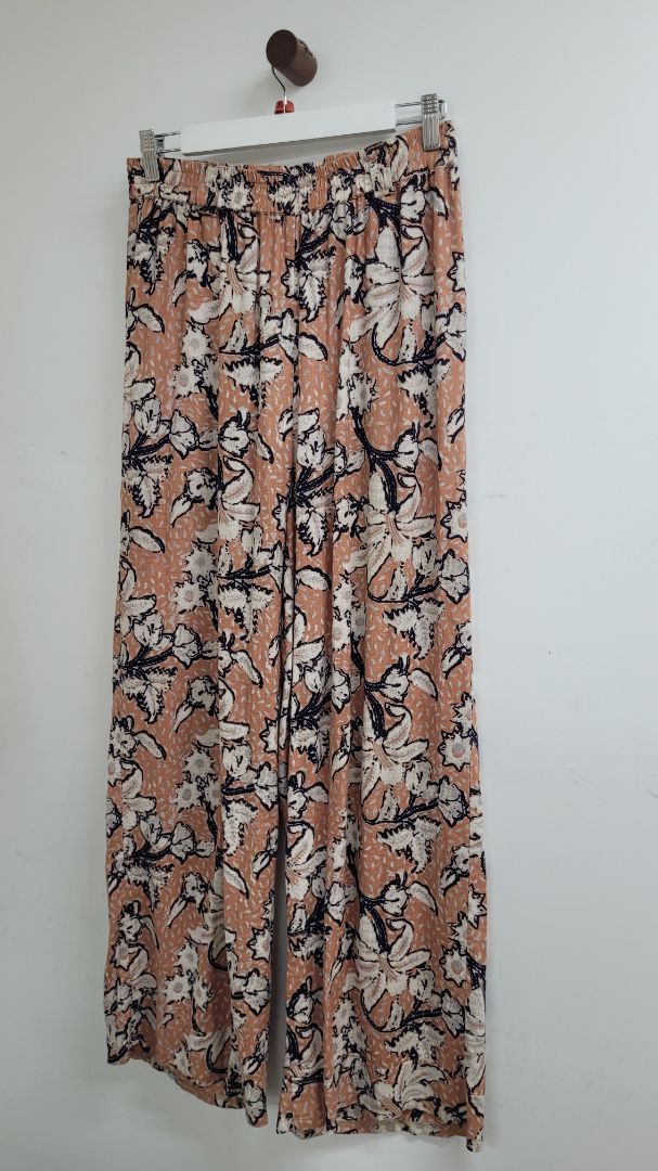 peach,cream,blue Tigerlily Pants, 10