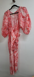 Red/white Mara Hoffman Wrap, M