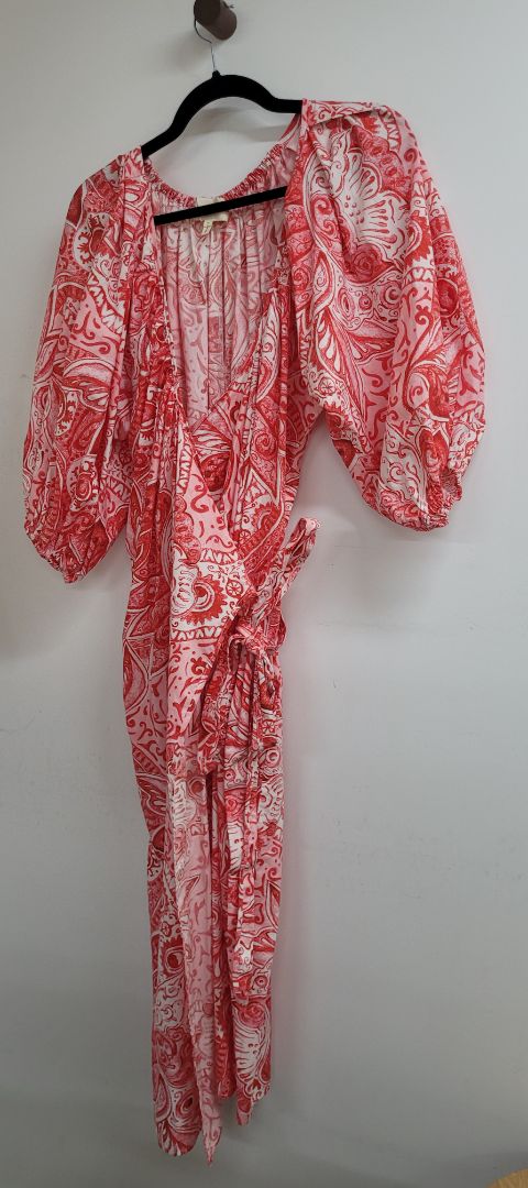 Red/white Mara Hoffman Wrap, M