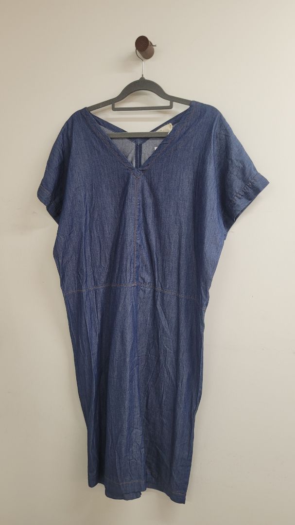 Blue Sills Dress, L