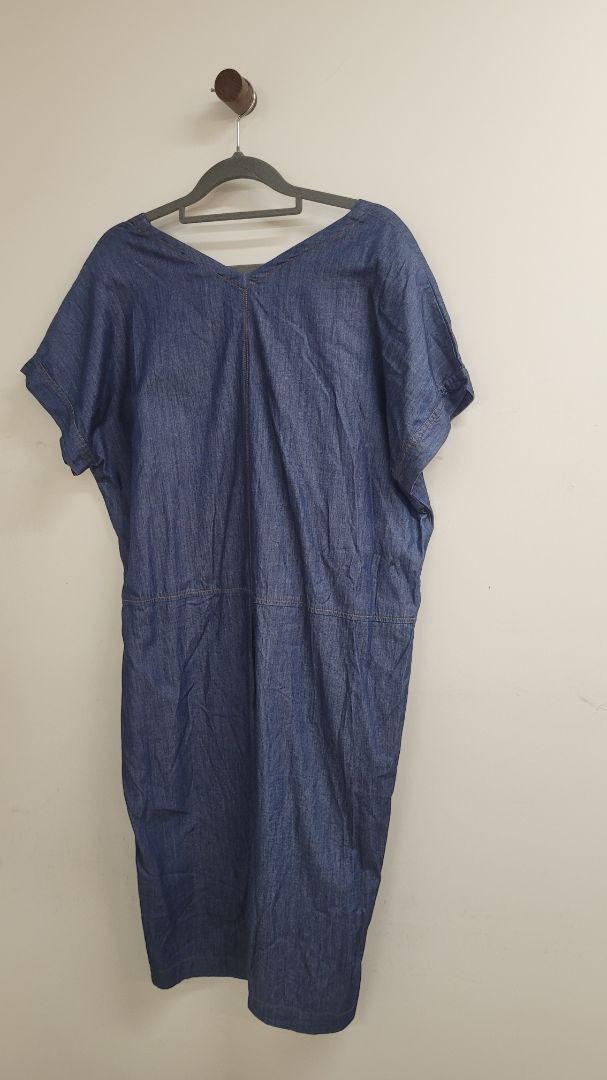 Blue Sills Dress, L