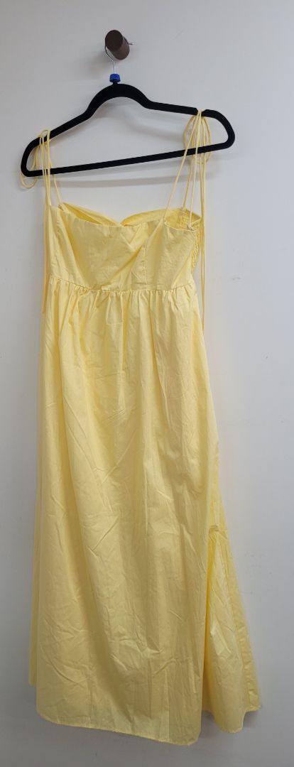 Yellow Petal + Pup Dress, L