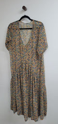 Yellow and green Harrie & Sam Dress, L