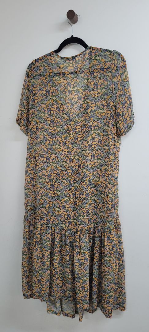 Yellow and green Harrie & Sam Dress, L