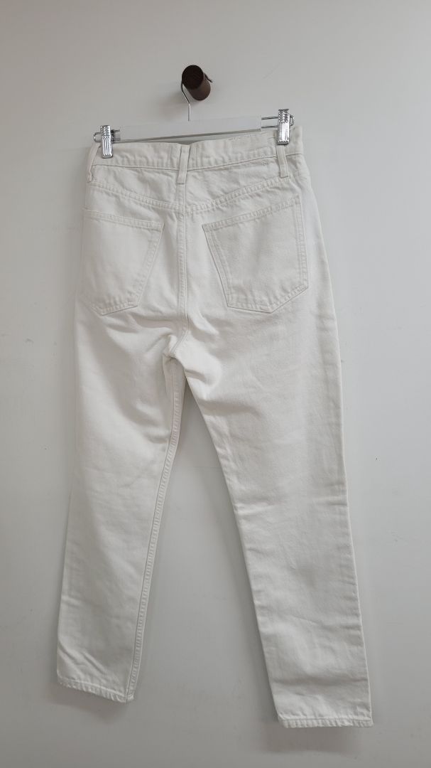 white Annie Bing Jeans, 27