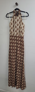 Brown and cream Kivari Dress, 12