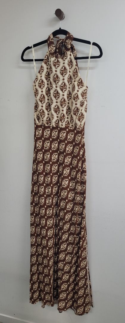 Brown and cream Kivari Dress, 12