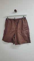 Brown Assembly Label Shorts, 8