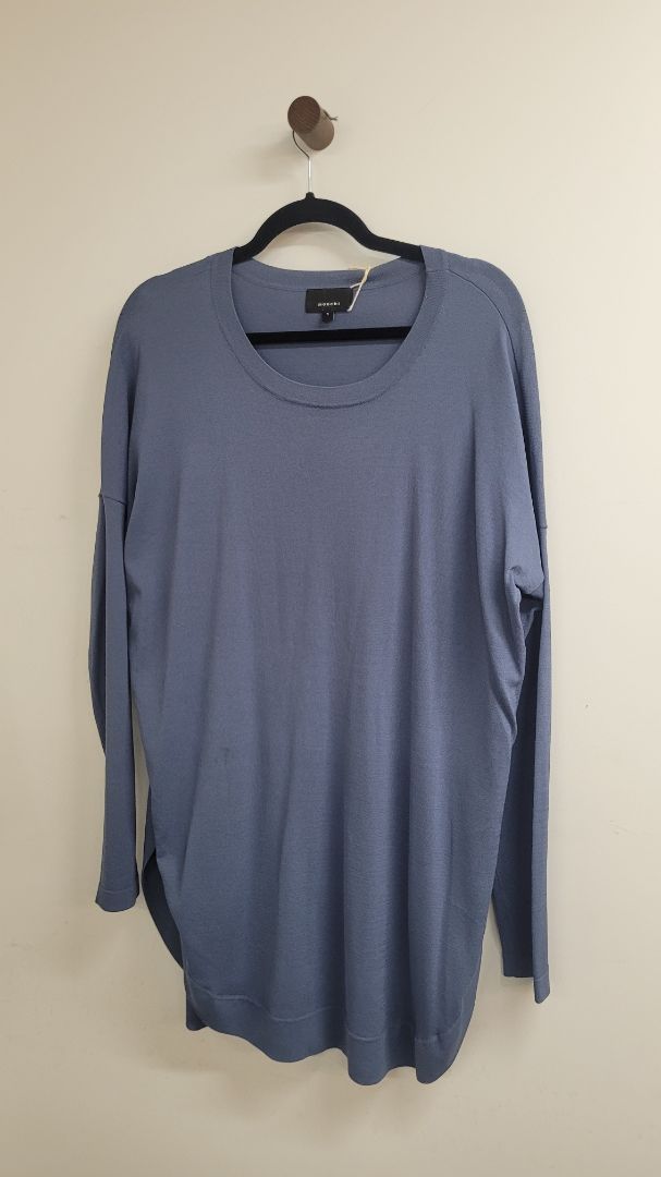 Blue Moochi Long Sleeve Top, S