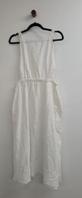 White Petal + Pup Dress, L
