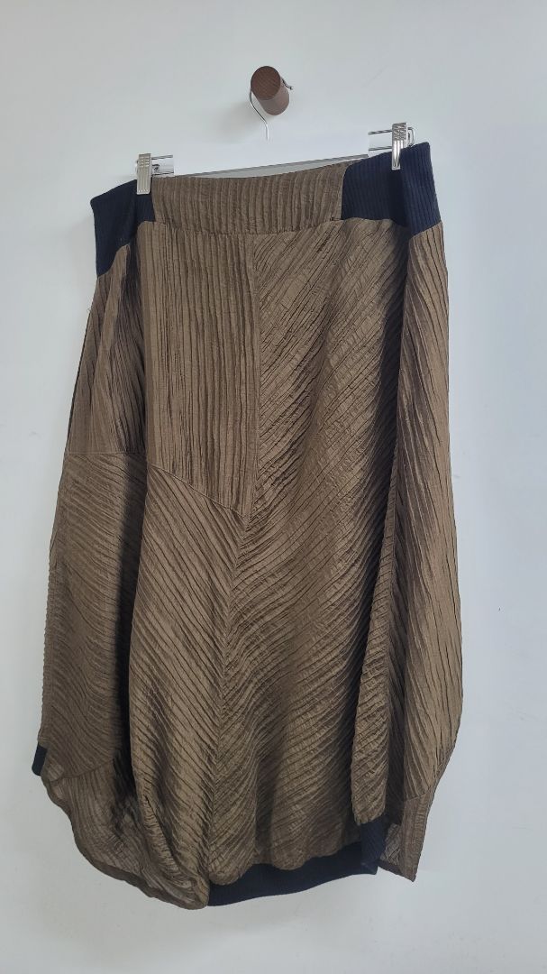 Green and black X-Lab Skirt, 16