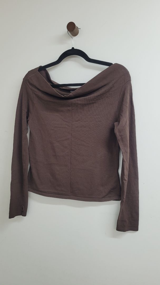 Brown Ruby Long Sleeve Top, 14