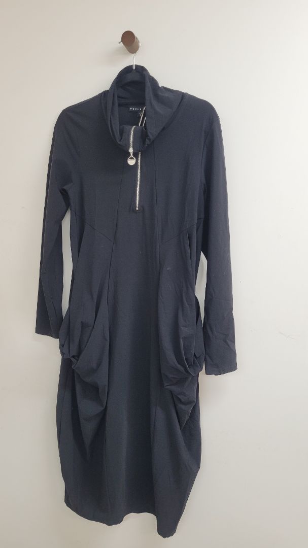 Black Paula Ryan Dress, L