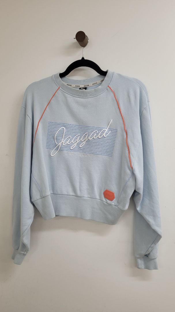 blue Jaggad Long Sleeve Top, s