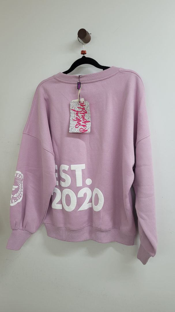 Purple Sweat Republic Jumper, S