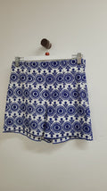 Blue and white Zara Shorts, S