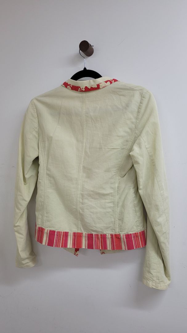 Pale yellow with red dries van noten Blazer, XS