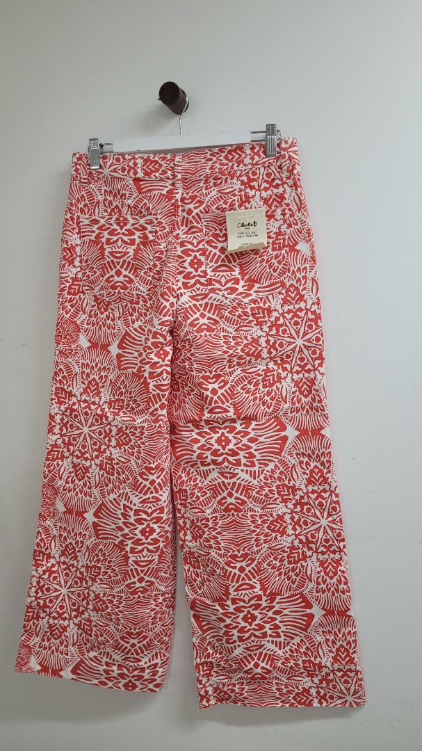 Red and white Charlie b Jeans, 8