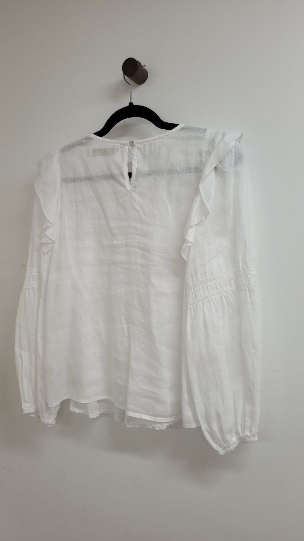 White Isle of mine Long Sleeve Top, s/m